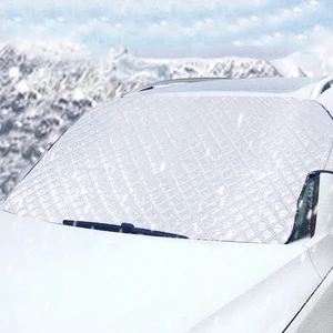Алюминиевый Чехол Kayme для лобового стекла автомобиля, утолщенная пленка, автомобильный солнцезащитный козырек для снега, льда и мороза, солнцезащитный козырек 187*95 см