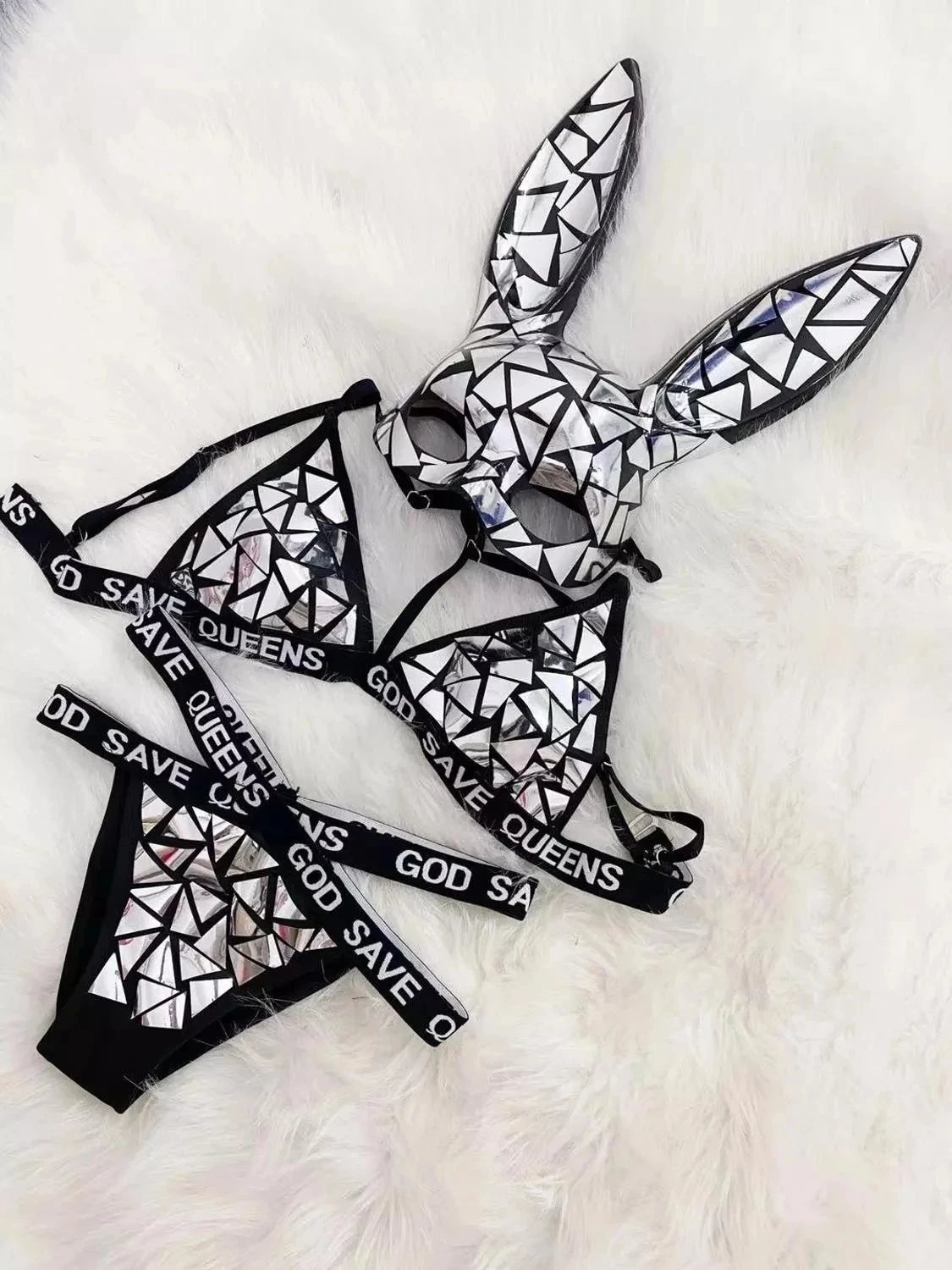 Сексуальное зеркало бикини для ночного клуба бара танцор женский певец