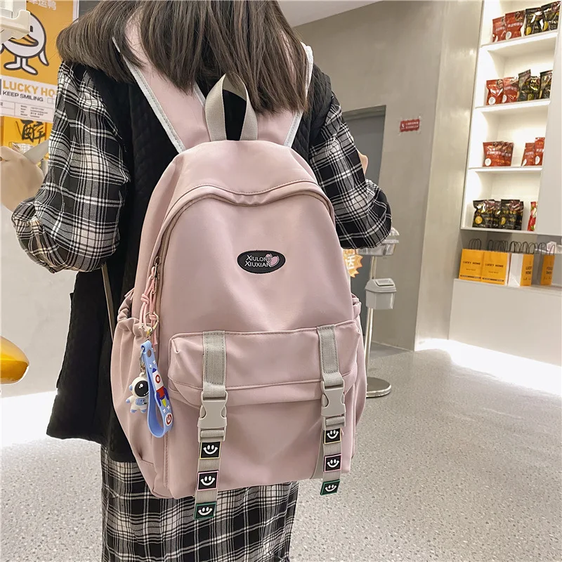 

Женский рюкзак, большие женские сумки на плечо, модные холщовые рюкзаки для школы, для девочек-подростков, женский рюкзак, Mochila 2022