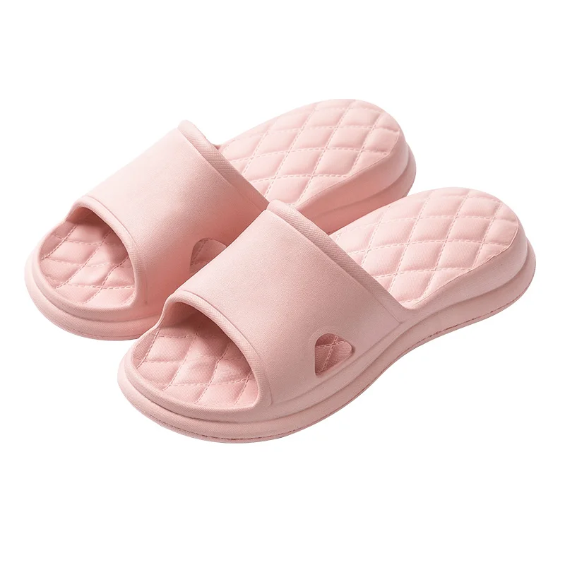 

Slippers female summer home antiskid indoor silent couple bath bathroom thick bottom four seasons plastic home cool slippers