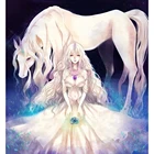 XUEQIXIAOZU 5D Diy мультфильм девушка алмазная живопись полный квадратный Единорог Алмазная Вышивка ремесла Стразы инкрустированное украшение