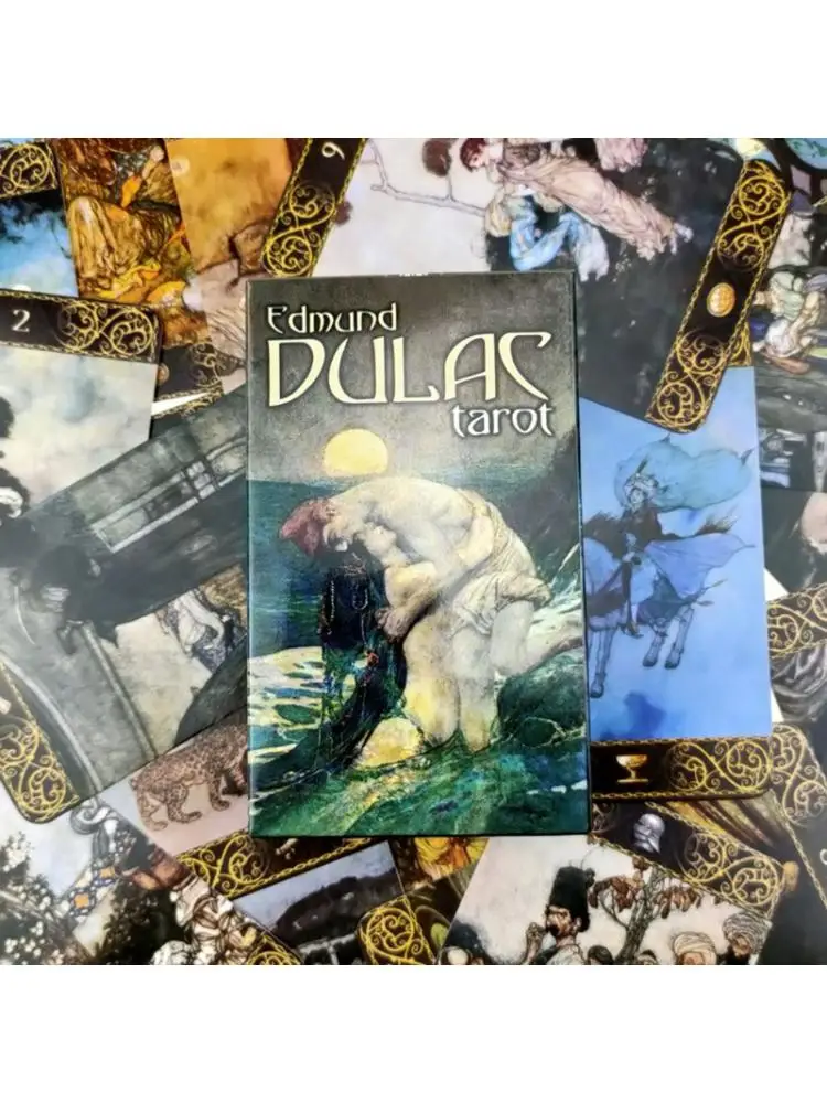 Edmund Dulac Таро карты традиционный английский 78-игральной Oracle вечерние Гадания и