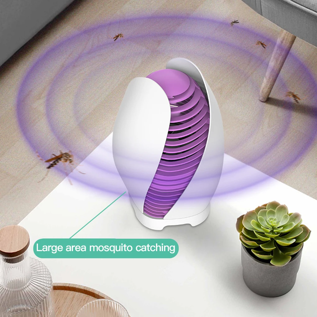 Электронная лампа ловушка для насекомых светодиодная снижения уровня шума