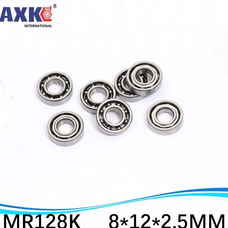 MR128K Миниатюрный подшипник SMR128 MR128 L 1280 OPEN 8*12*2 5 мм для хобби и промышленности Rc