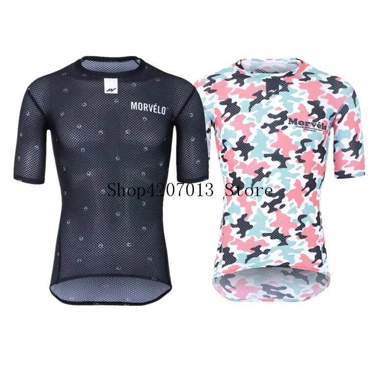 Pro Team morvelo Сверхлегкая сетчатая ткань для велоспорта базовый слой дорожный MTB