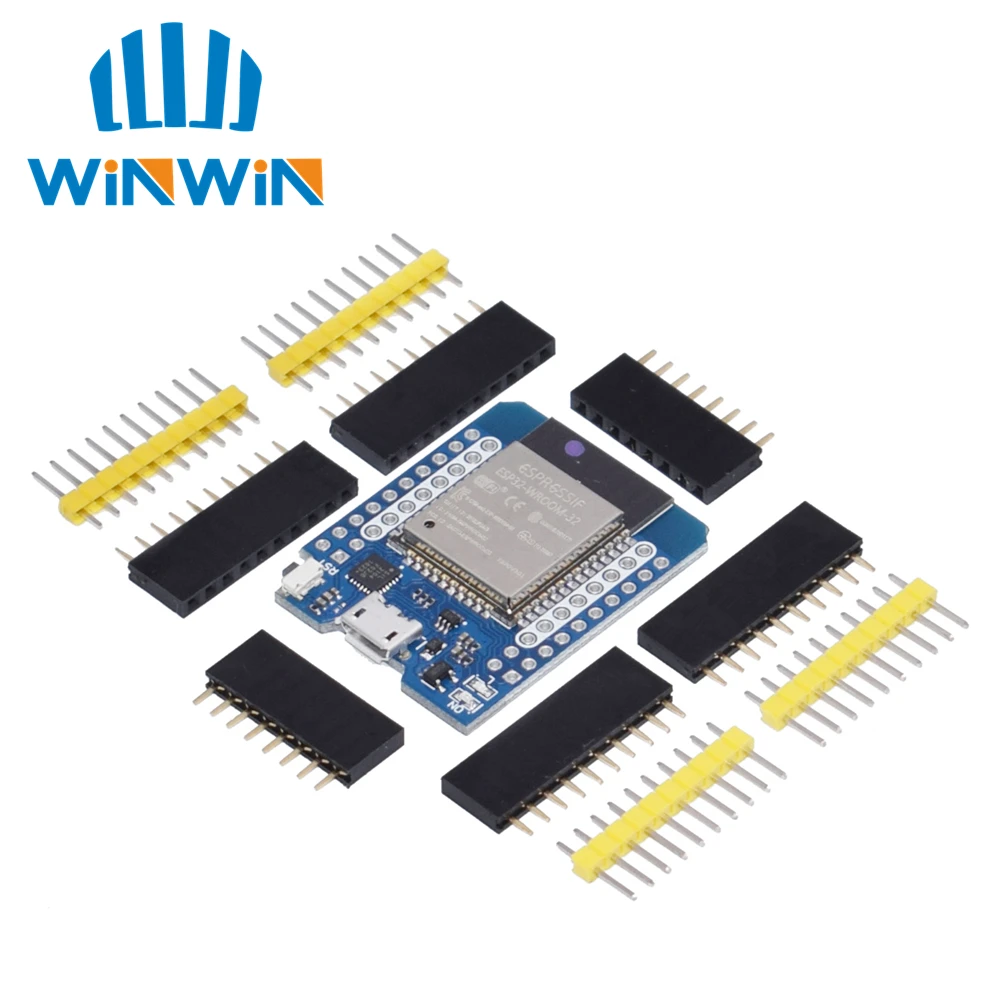 MH-ET LIVE D1 mini ESP32 ESP-32 WiFi+ Bluetooth Интернет вещей макетная плата на основе ESP8266 полностью функциональная