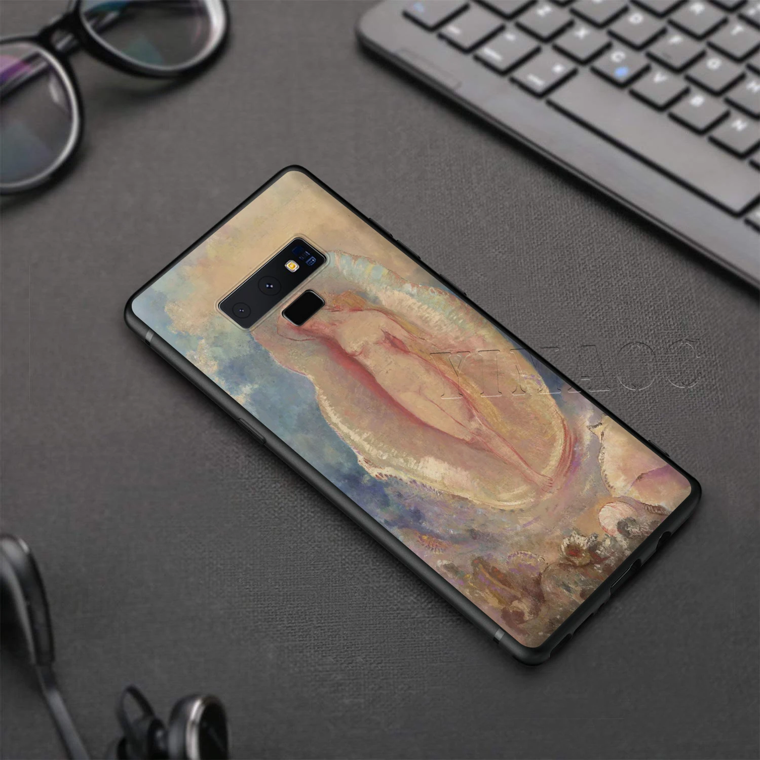 Чехлы для телефонов Samsung Note 9 мягкий силиконовый чехол Galaxy Note9 E-5 Coque Funda Роскошный
