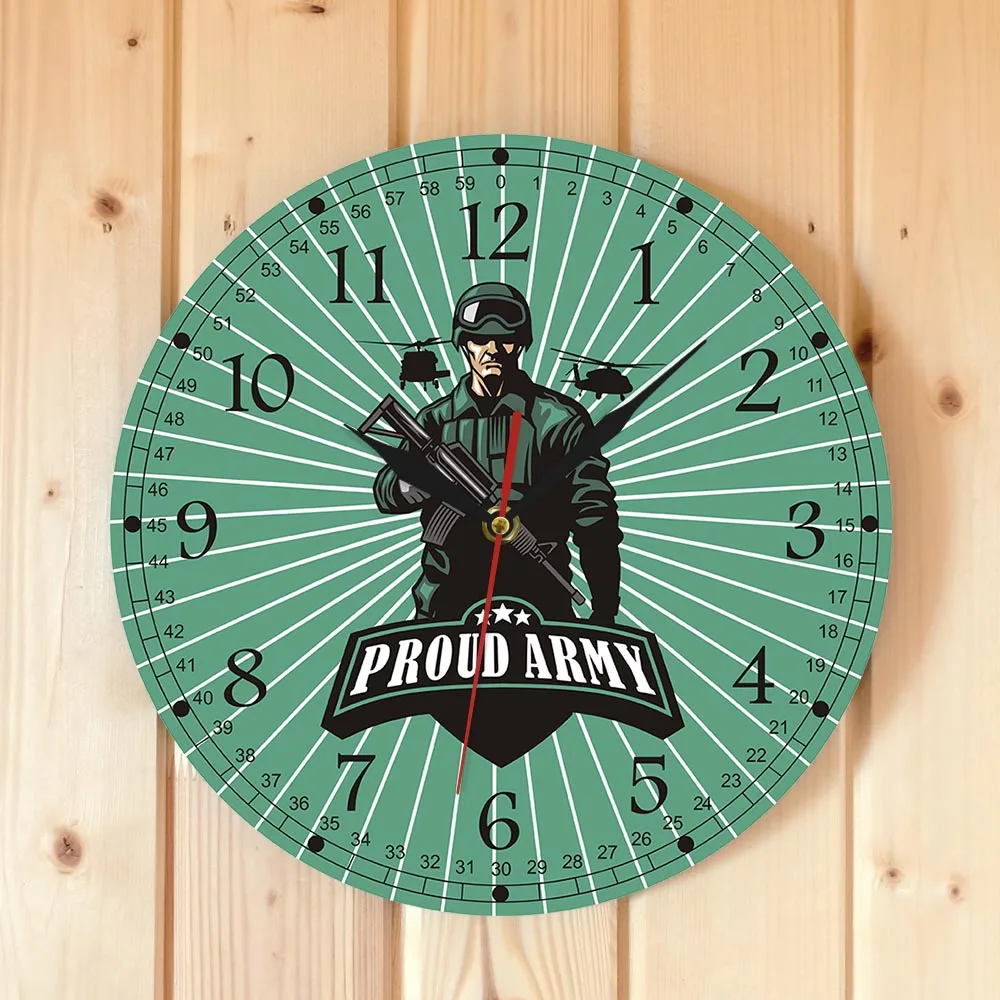 Армейский боевой солдат с винтовкой декоративные мужские пещерные настенные