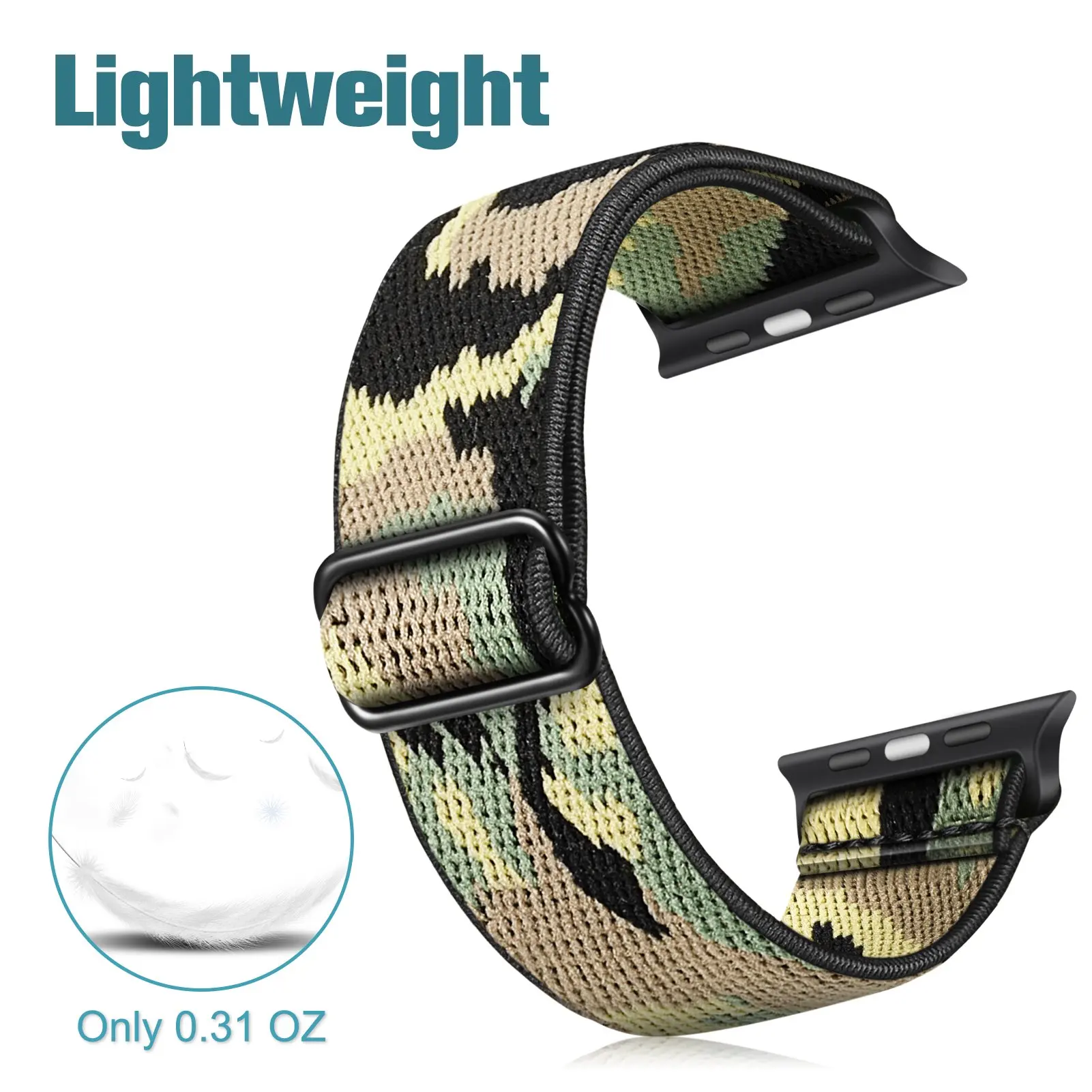 

Нейлоновый ремешок для Apple Watch Band 5/4/3/2/1, спортивный Камуфляжный ремешок для часов 44 мм 42 мм, ремешок для телефона