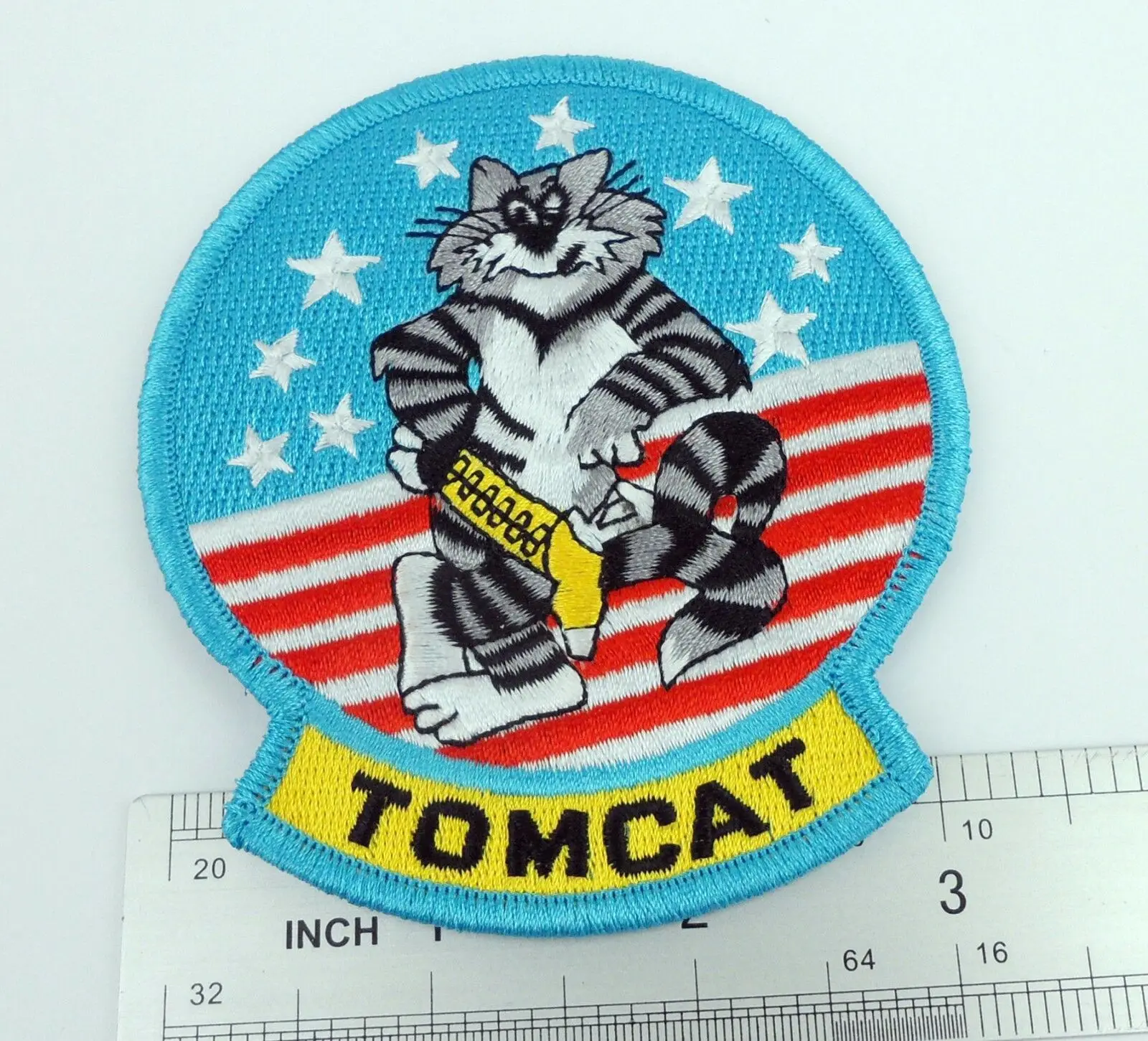 Tomwang201. ВМС США F-14 TOMCAT истребитель эскадрильи плеча патч пришить железа на 0592 |