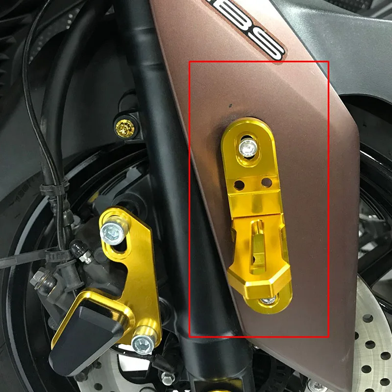XMAX NMAX NVX Aerox 155 кронштейн для мотоцикла держатель противотуманной фары YAMAHA XMAX300 125