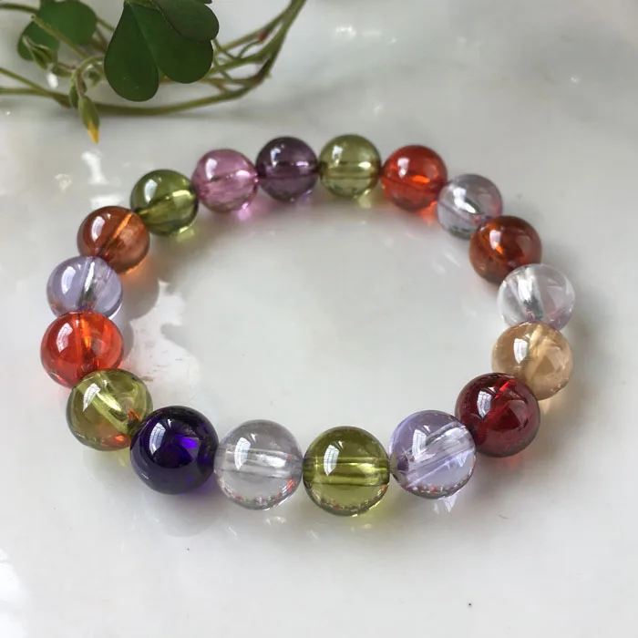 

multicolor Zircon round 8/10/12/14mm FPPJ 17cm