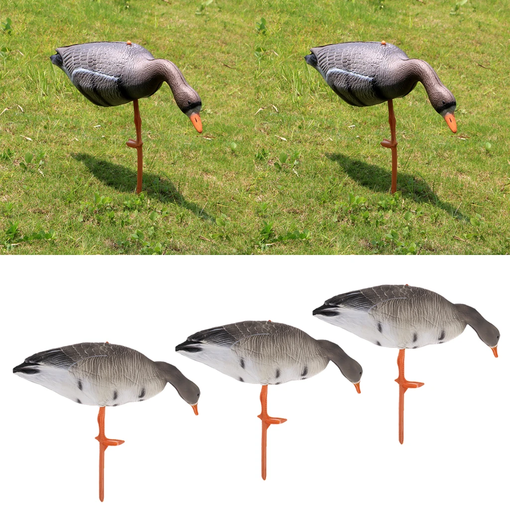 3 шт. Реалистичная приманка в виде гуся для охоты|Охотничья приманка| |