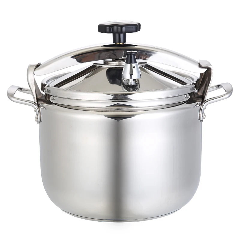 

304 Stainless Steel pressure cooker gas explosion-proof large rressure pot household commercial electromagnetic furnace 15-50L