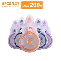 mg 5pcslot 40m jumbo correction tape value set school corrector student error tape pen office white out school supplies office