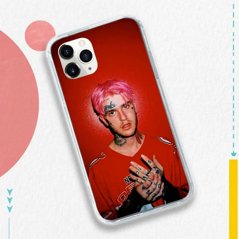 

Lil Peep Lil Bo Peep Soft Phone Case for iPhone 11 12 pro XS MAX 8 7 6 6S Plus X 5S SE 2020 XR