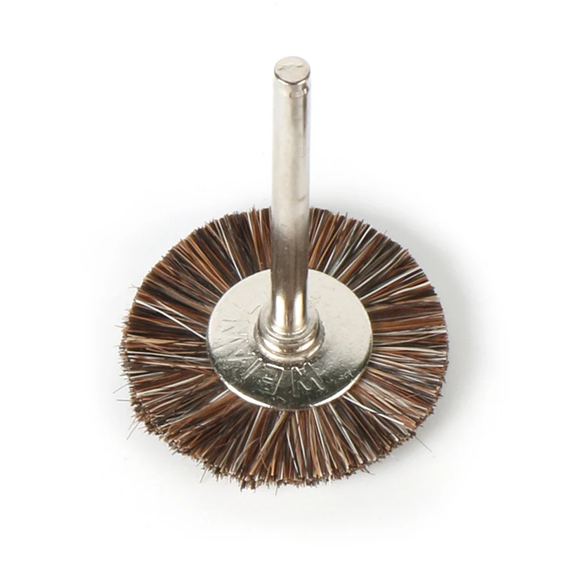 Высокое качество в наличии кисть из конского волоса полировочное колесо для Dremel