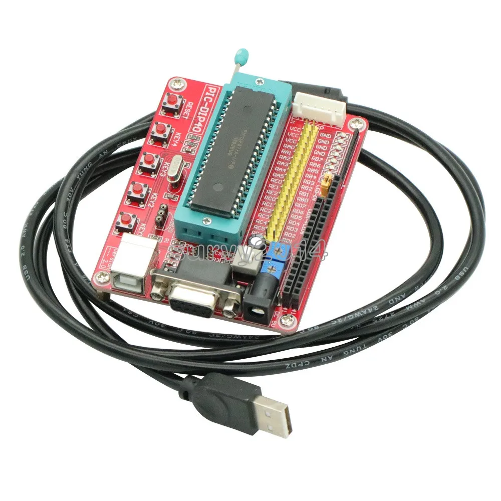 PIC16F877A PIC Mini макетная плата системы JTAG ICSP программатор эмулятор|board board|board picboard
