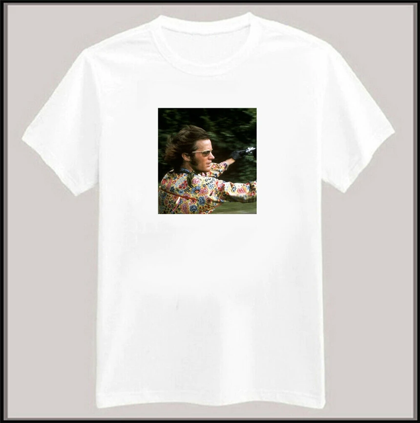 Беспечный ездок Питер фонда дань футболка новые Размеры Маленький Средний