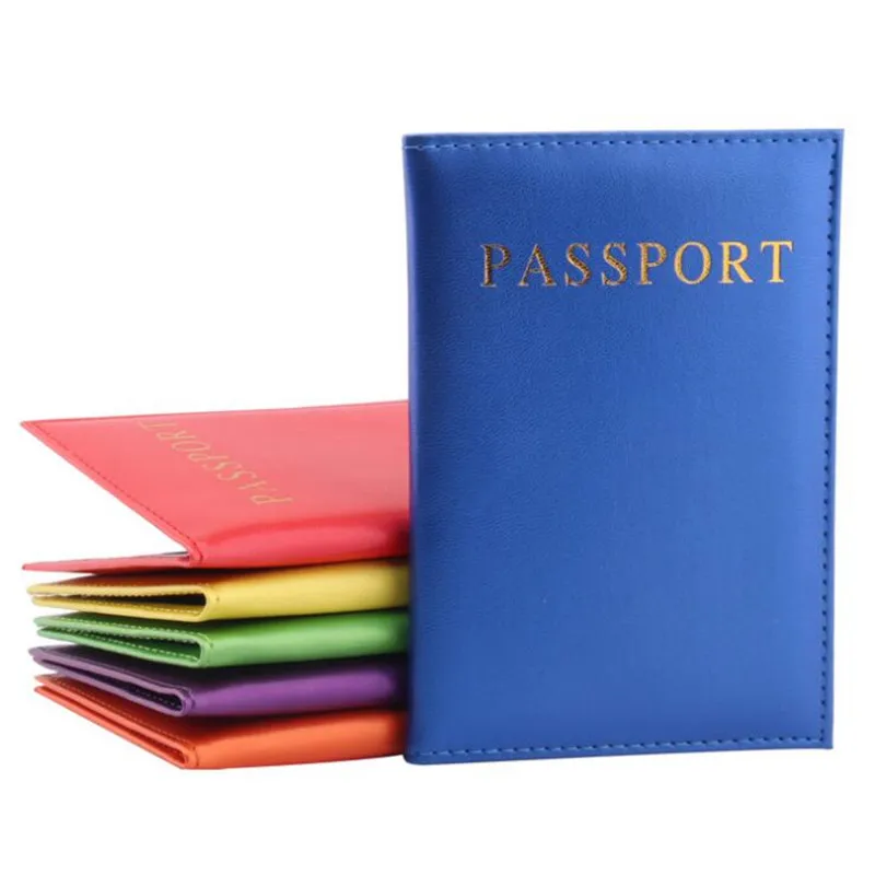 

Passport Cover Leather Man Women Travel Passport Holder with Credit Card Holder Case Wallet Protector Cover Case