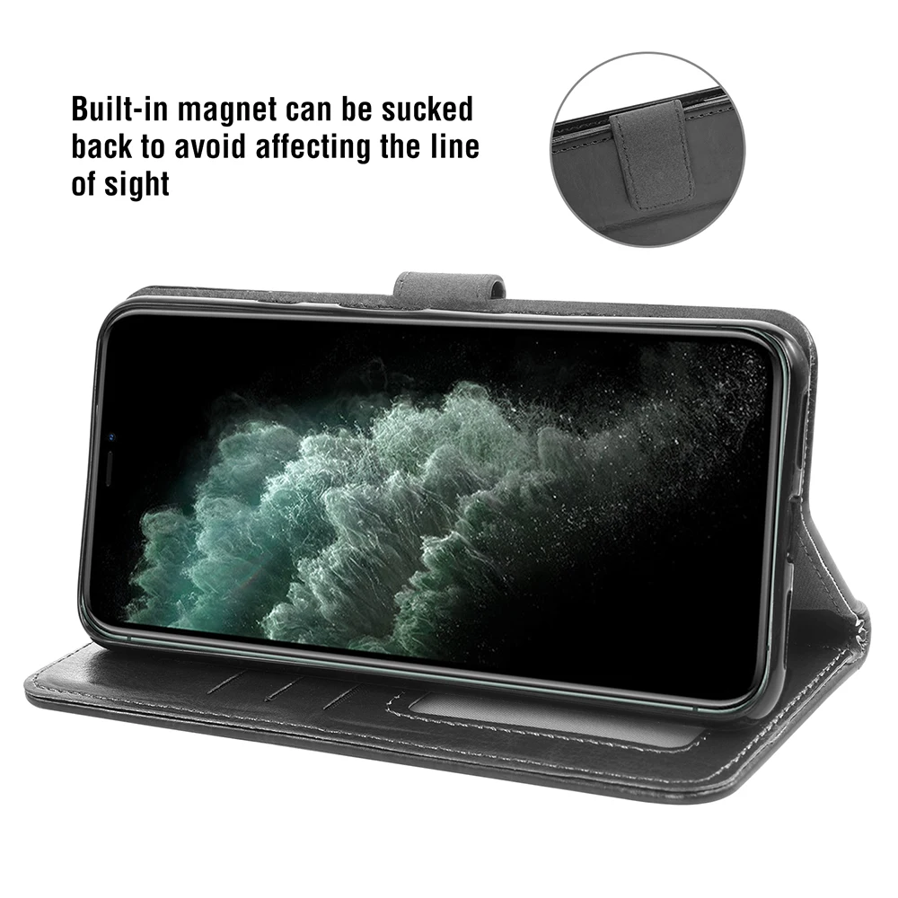 Магнитный флип-чехол кожаный чехол-бумажник для телефона Huawei Wawei Honor Hnor Hono Honr 20 20pro