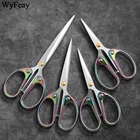 Канцелярские ножницы для дома, инструмент для вышивки, ножницы для шитья, прямые ножницы для резки ткани, одежды, портновские ножницы