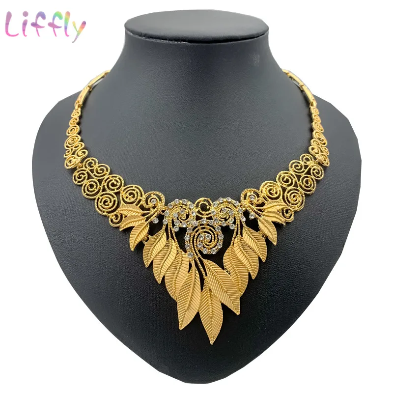 Модный комплект ювелирных изделий в африканском стиле Трендовое Открытое