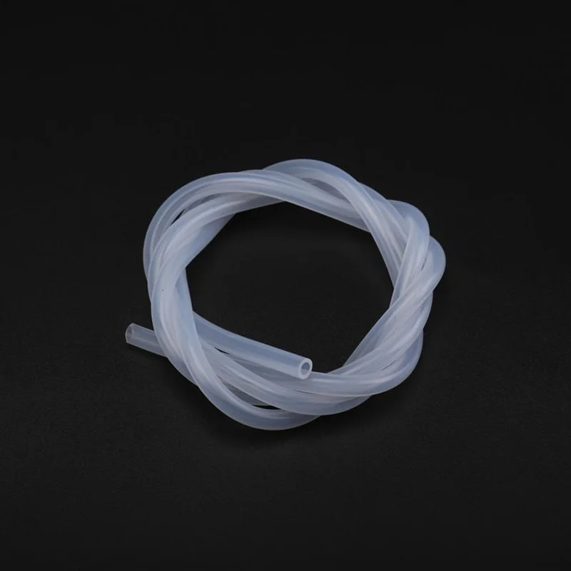 Гибкий длина 1 метр Еда Класс прозрачный шланг из силиконовой резины для детей 2 3 4
