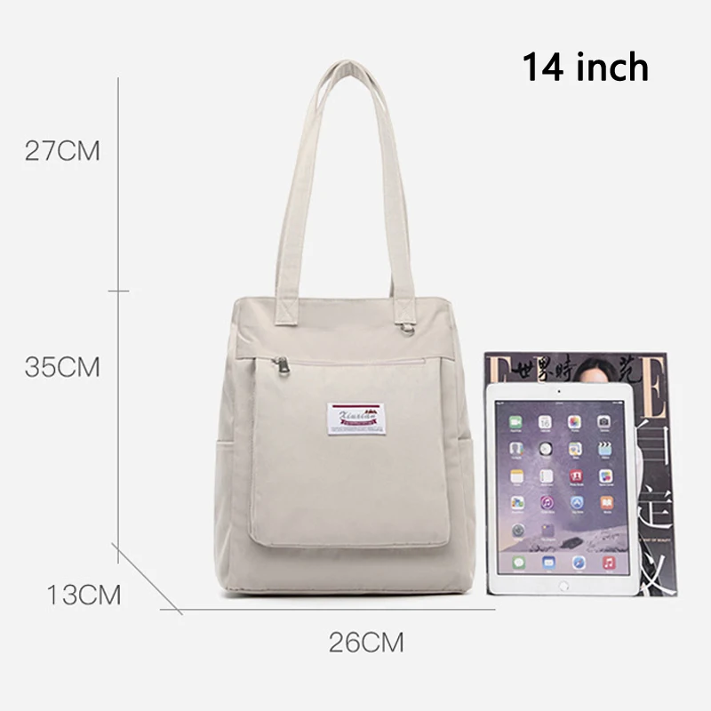 For Macbook iPad Chromebook Women's  Laptop Bag Tablet PC Sleeve Cover Female Shopping Shoulder Tote Bag Notebook Computer Case images - 6