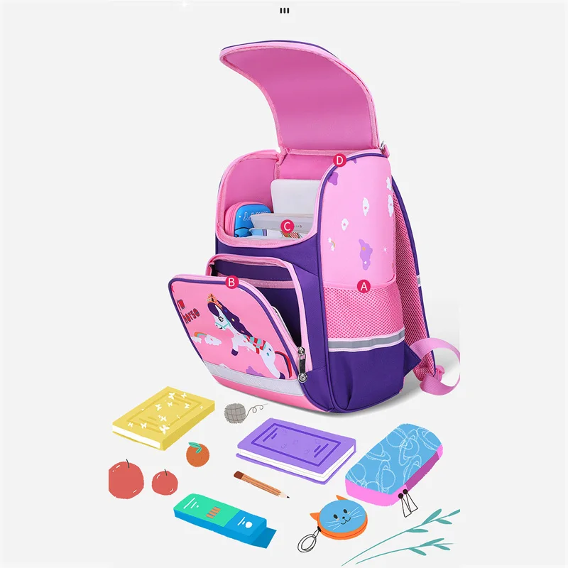 Students Backpacks Book School Bags Waterpfoof Schoolbag for Boys Girls Kids Children 2021