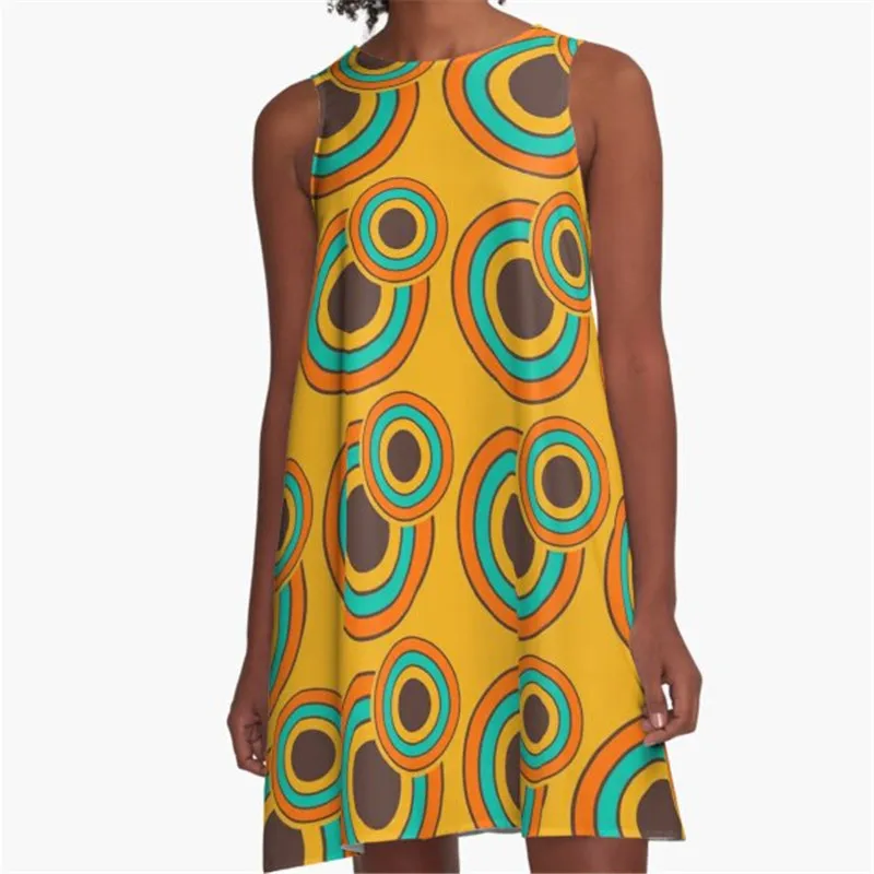 

Fashion Women summer dresses Release kindness Printed A-Line Boho Dress for women harajuku Sexy ladies mini short beach dress