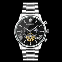 boamigo mens watches top brand luxury waterproof dress quartz business men watch clock casual mechanical tourbillon sport watch