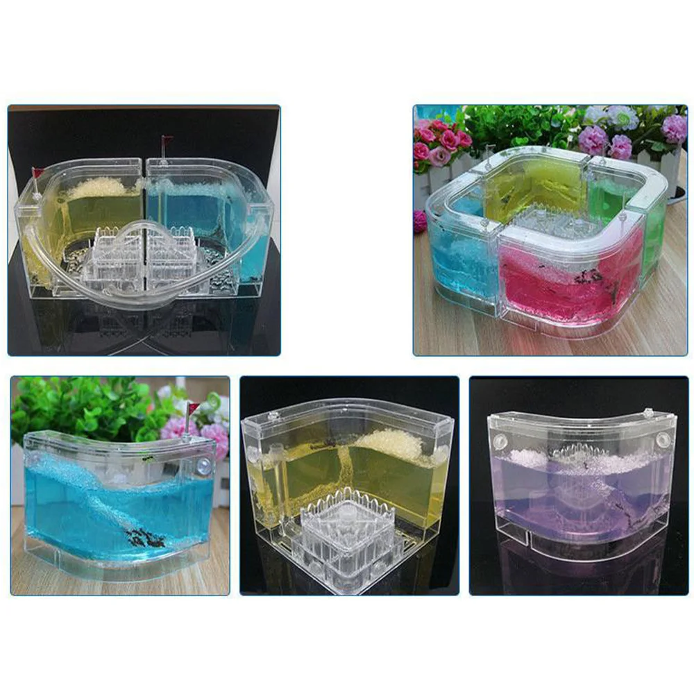 Муравьиный замок с поглощающим гелем для кормления насекомых чехол обучения