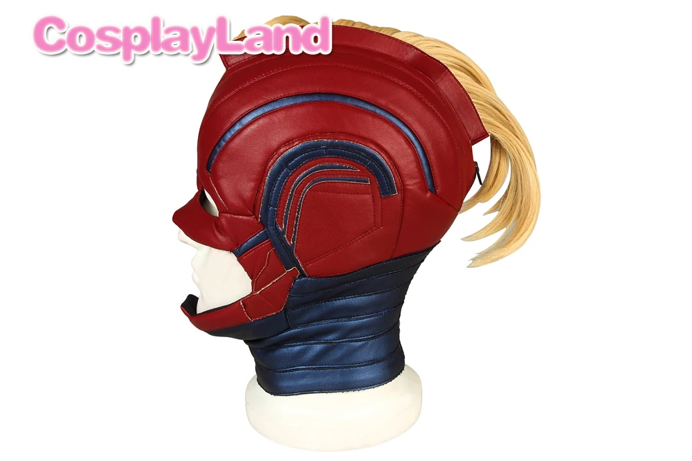 Мстители 4 эндигра Марвел Капитан костюмы косплей костюмы на Хэллоуин Carol Danvers реквизит косплей костюм Необычный кожаный комбинезон