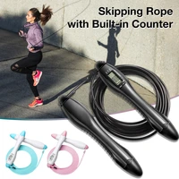 speed jump rope built in counter cross fit skipping rope for mma boxing jumping training lose weight fitness home gym men women