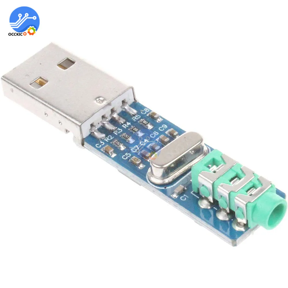 5 в Mini PCM2704 USB DAC HIFI звуковая карта Power декодер модуль платы для Arduino Raspberry Pi 16 бит|module