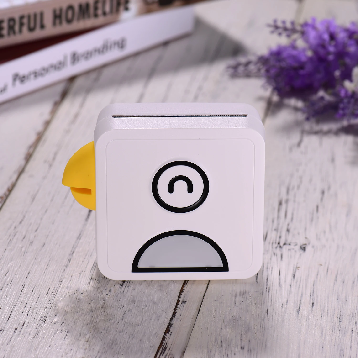 Карманный фототермальный принтер 58 мм Беспроводной BT 300 точек/дюйм с 1 рулоном