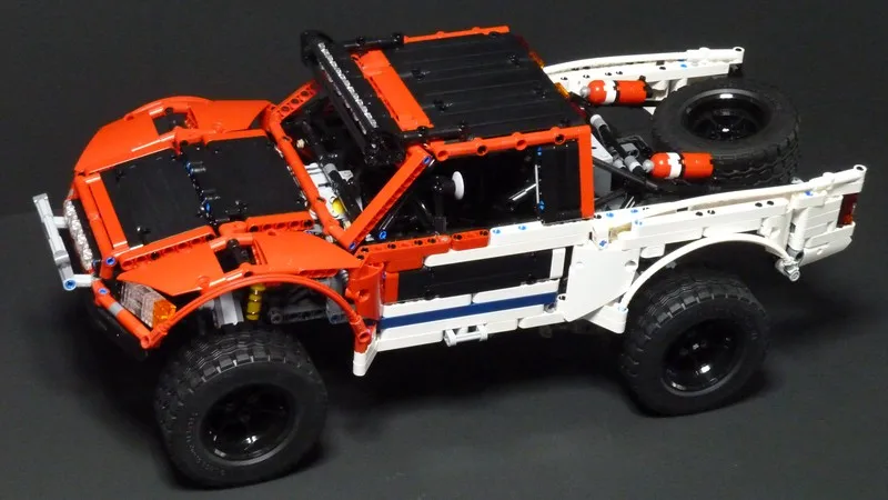 MOC 3662 Technic Baja трофейный грузовик 2134 PCS SUV электрические игрушки детский подарок на