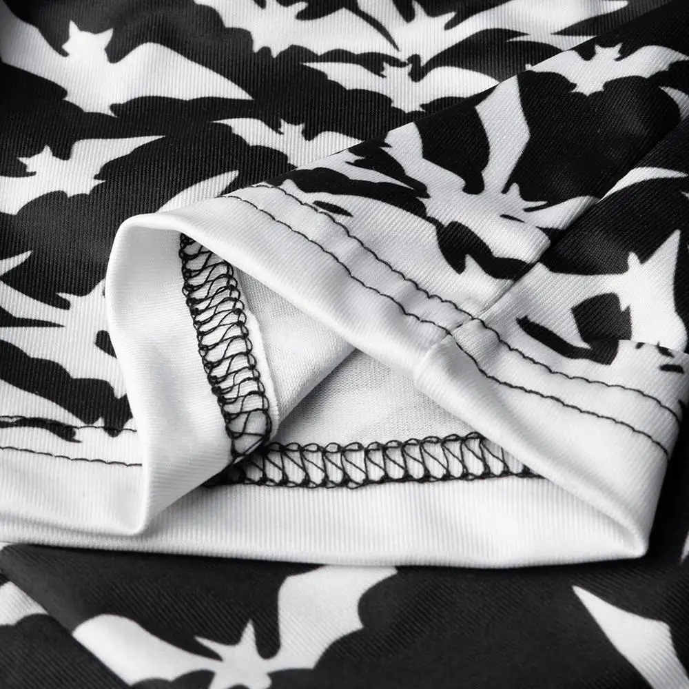 

New Fashion Pants Women Plus Size Halloween Pumpkin Lamp Bat Print Elastic Casual Leggings Pants Streetwear PA3M