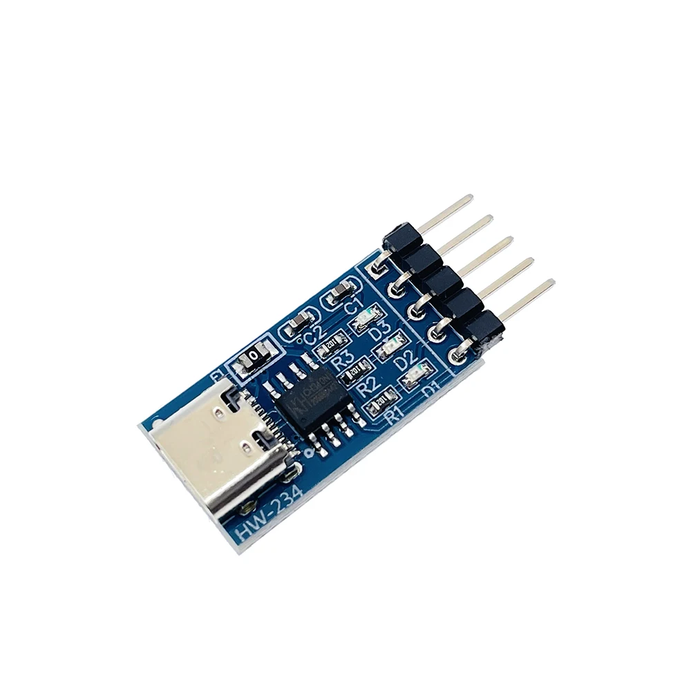 TYPE-C USB-TTL последовательный порт CH340N модуль CH340 DC 5 В/3 3 В Обновление MCU загрузка