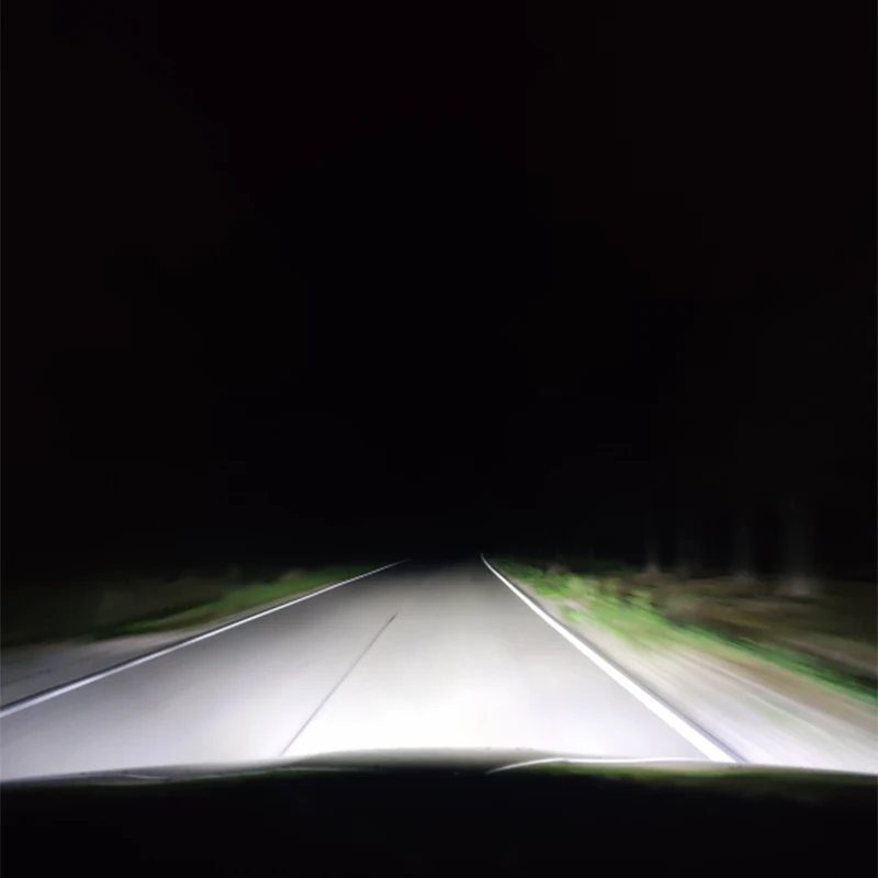 Однорядная светодиодная световая панель 6D для внедорожника 4x4 внедорожников