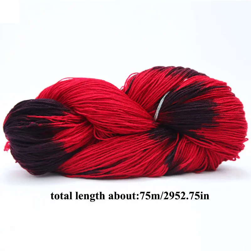 

Rainbow Segment Dyed Yarn Hand knitted Thick Baby Soft Wool DIY Crochet Knitting Yarn Thread For Hat Scarf Sofa Cushion Sweater