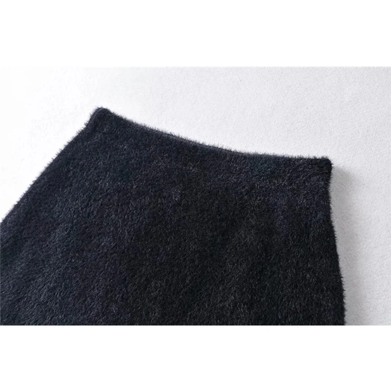 

2021 Summer shorts women casual fitness shorts black white joggers women high waisted shorts knit mohair streetwear female