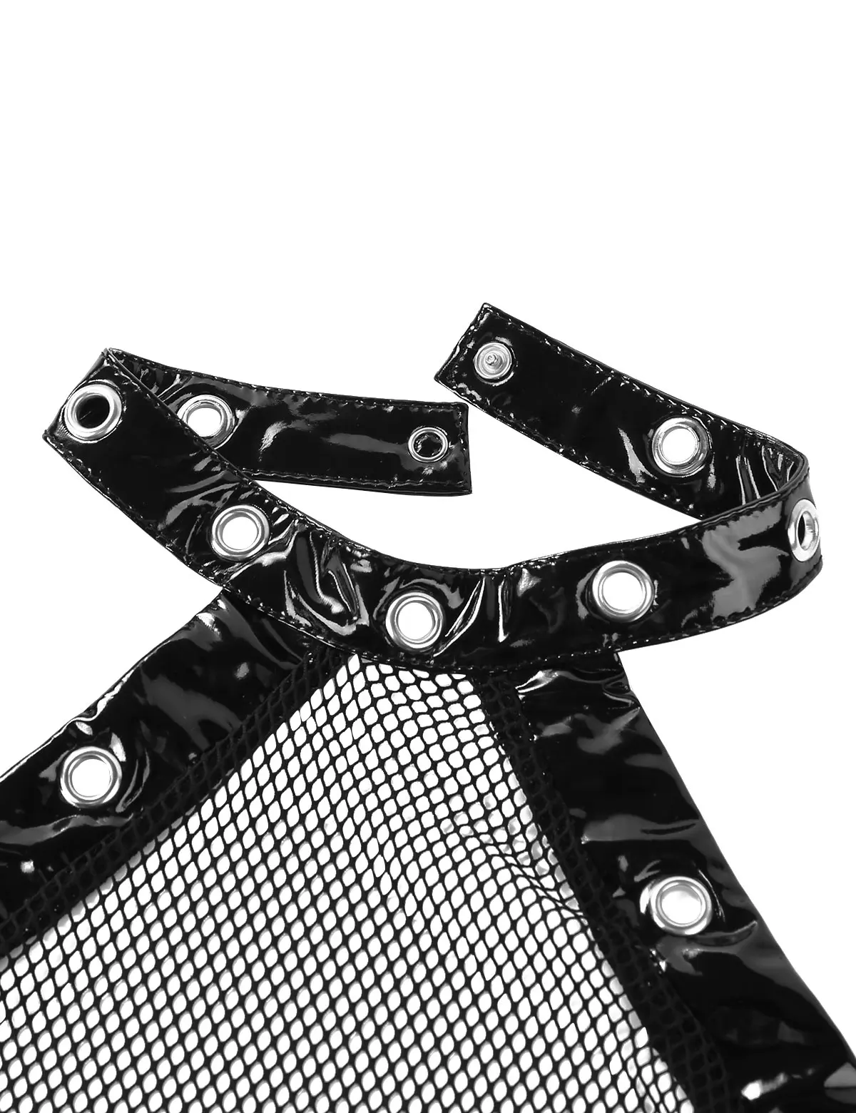 Пикантные женские прозрачные прозрачная в крупную сетку нижнего белья с лямкой