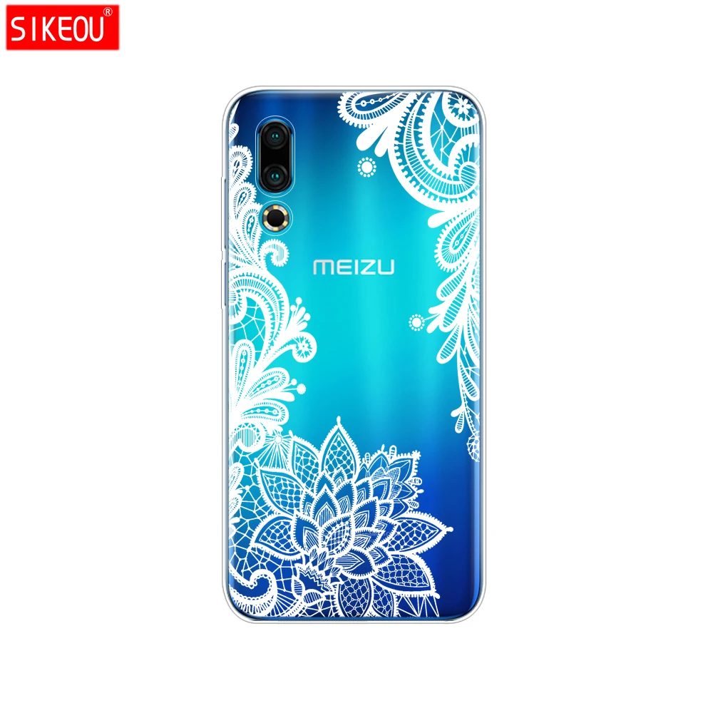 Чехол для Meizu 16 S 6 2 ''с мультяшным рисунком Мягкая силиконовая задняя крышка из