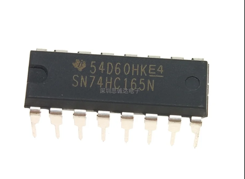 Mxy 10 шт. SN74HC165N DIP16 SN74HC165 DIP 74HC165N DIP-16 74HC165 Новый и оригинальный IC