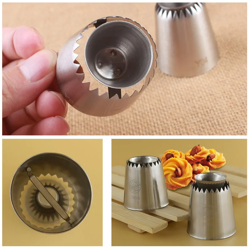 1 шт. кухонная насадка DIY из нержавеющей стали для украшения торта инструменты