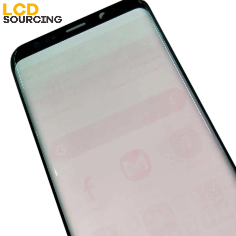 AMOLED BIGGER BIG RED BURN SHADOW For Samsung S8 G950 LCD Display Touch Screen Digitizer Assembly PLUS G955 G955F Replace | Мобильные