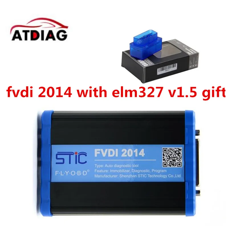 FVDI-2014 Оригинальная FVDI SVCI- полная версия(включая 18 программного обеспечения) FVDI ABRITES Commander No Limited FVDI - Цвет: FVDI-2014