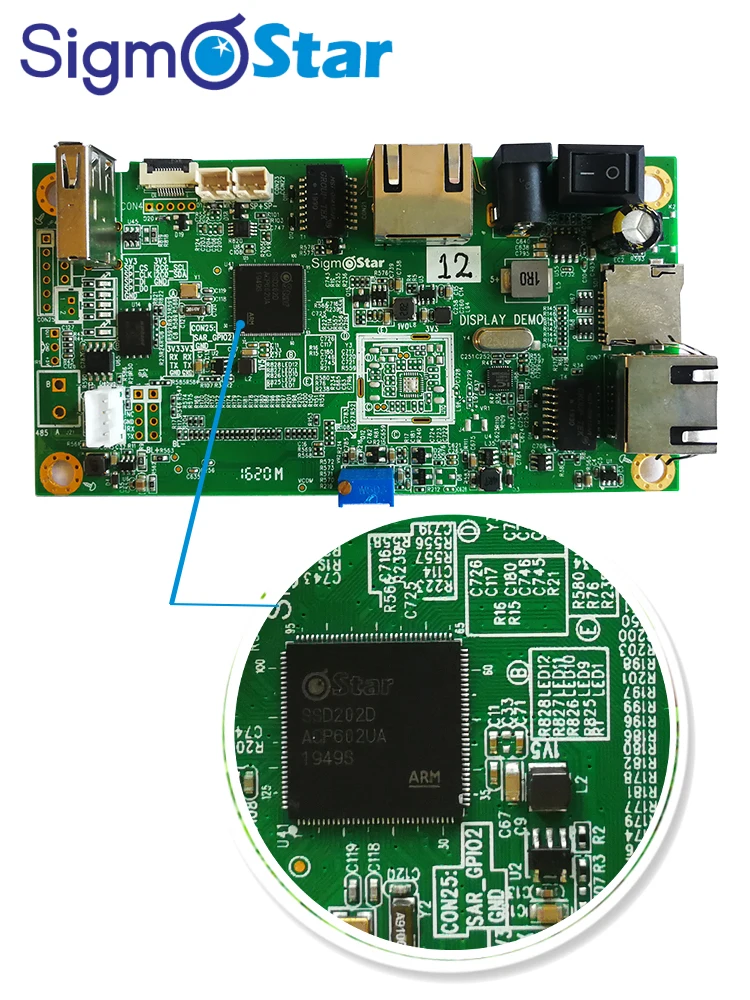 Placa de desarrollo SSD201/SSD202D-1